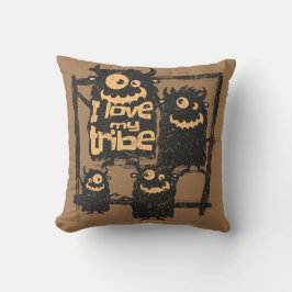 I Kärlek, min stam, underbara monsterfamiljen Hall Kudde