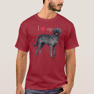 I Kärlek min Svart lab T-Shirt