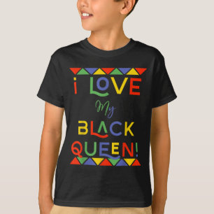i kärlek min svarta drottningpojkvän african ameri t shirt