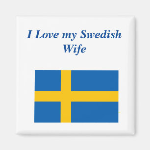 I Kärlek min svenska fru Magnet