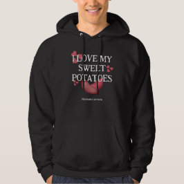 I KÄRLEK MIN SVETPOTATIS Par Hoodie