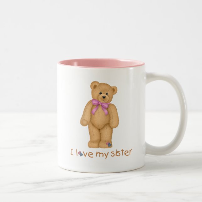 I Kärlek Min syster Coffee Mugg (Höger)