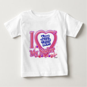 I Kärlek Min syster rosa/lila - foto T-shirt