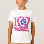 I Kärlek Min syster rosa/lila - foto Tee Shirt<br><div class="desc">I Kärlek My Sister rosa/lila - foto Lägg till ditt favoritfoto till den här T-shirt-designen!</div>