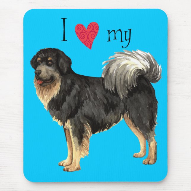 I Kärlek min tibetanska Mastiff Musmatta (Framsidan)