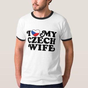 I Kärlek Min tjeckiska fru Tee Shirt