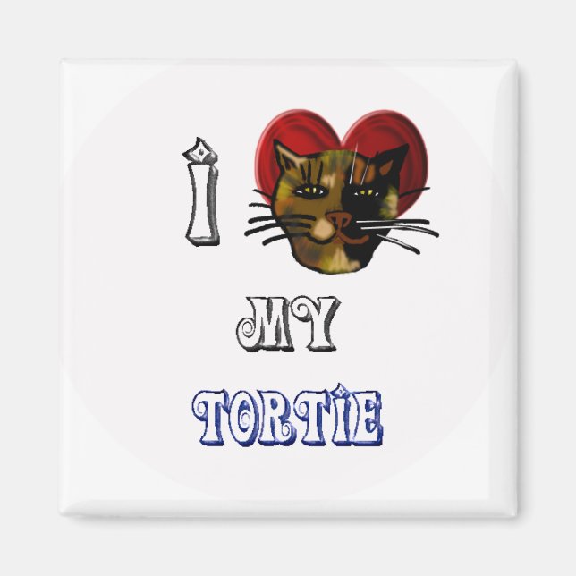 i kärlek min tortie magnet (Framsidan)
