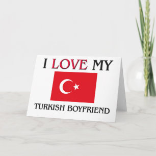 I Kärlek Min turkiska bojvän Kort