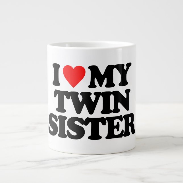 I KÄRLEK, MIN TVÅ SISTER JUMBO MUGG (Framsidan)