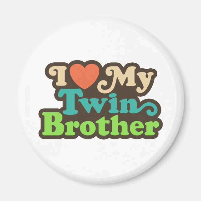 I Kärlek min tvillingbroder Magnet (Framsidan)