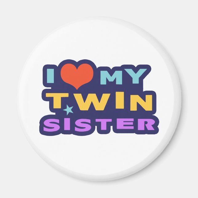 I Kärlek min Twin-syster Magnet (Framsidan)