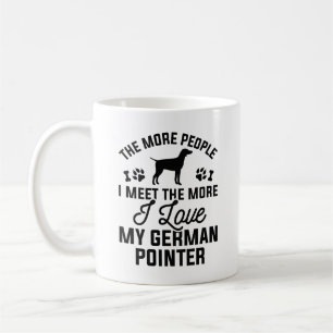 I Kärlek Min tyska pekare Kaffemugg