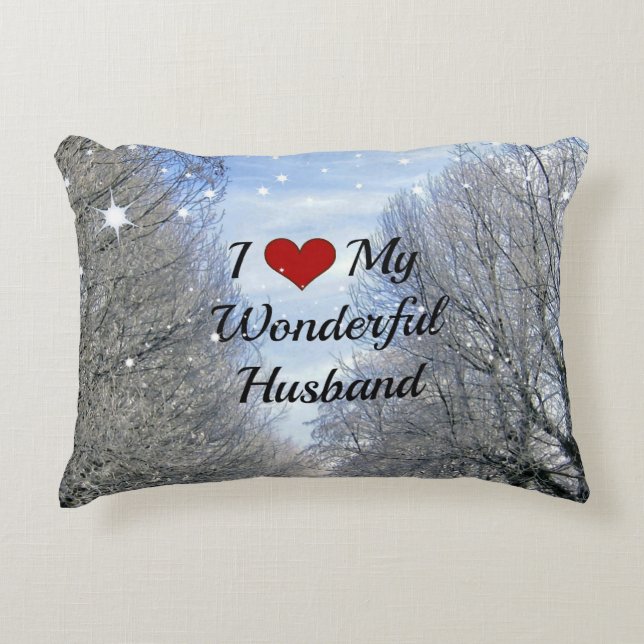 I Kärlek min underbara Make Prydnadskudde (Framsidan)