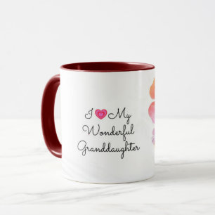 I Kärlek Min underbara mordotter, pastelldesign Mugg