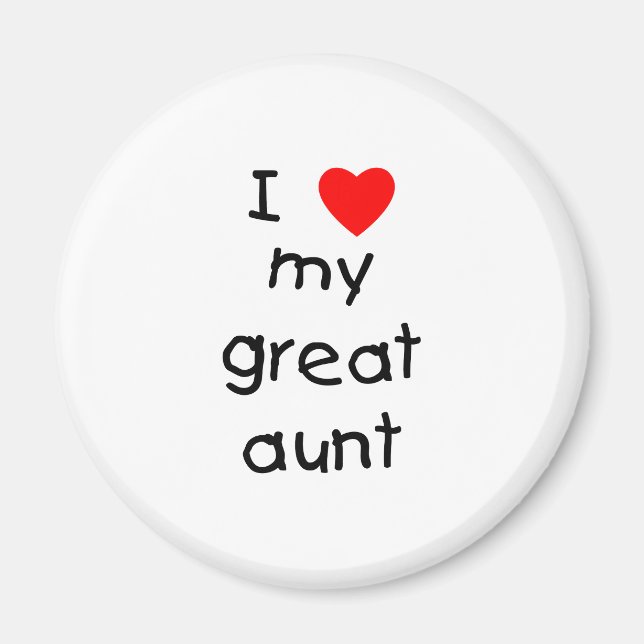 I Kärlek Min Underbara Moster Magnet (Framsidan)