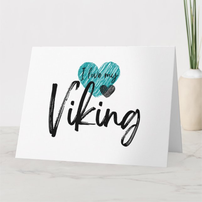 I kärlek min Viking Kort (Framsida)