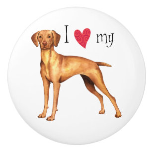 I Kärlek min Vizsla Knopp