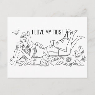 I kärlek mina älvar vykort