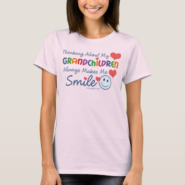I Kärlek Mina farmor T-shirt (Framsida)