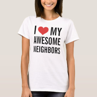 I Kärlek Mina grannländer i Fantastisk T-shirt