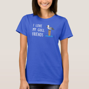 I Kärlek Mina Gull-vänner T Shirt