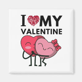 I Kärlek Mina hjärtans Speciella Valentines day-gå Magnet