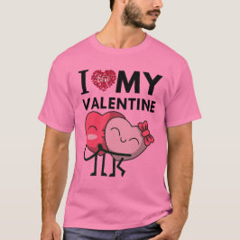I Kärlek Mina hjärtans Speciella Valentines day-gå T Shirt