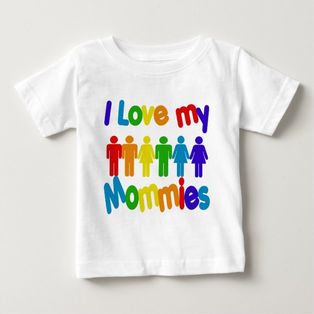 I Kärlek mina Mommies Tee (Framsida)