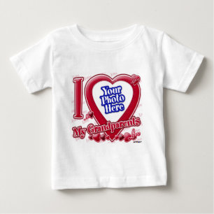 I Kärlek Mina morföräldrars hjärta - foto T-shirt