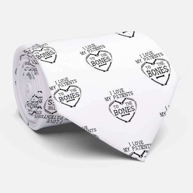 I Kärlek Mina patienter till Bones Chiropractor Slips (Rullad)