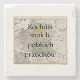 I Kärlek Mina polska fästors | ANPASSNINGSBAR UNDE Stenunderlägg