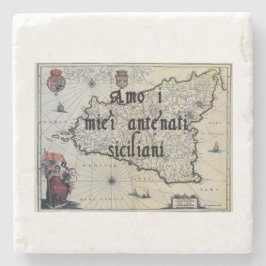 I Kärlek Mina sicilianska ankare | ANPASSNINGSBAR  Underlägg Sten