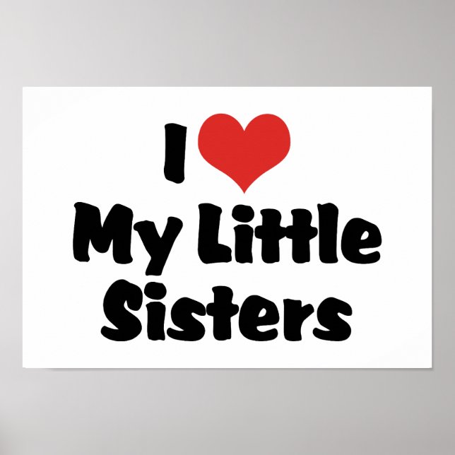 I Kärlek Mina små systrar Poster (Framsidan)
