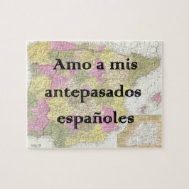 I kärlek Mina spanska ankare | Pussel av Anpassnin