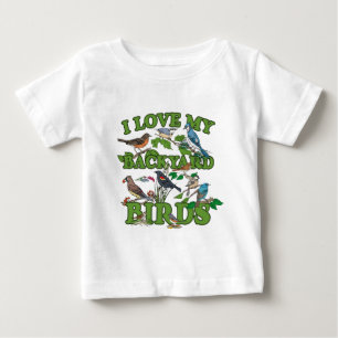 I Kärlek Mina trädgårdsfåglar T Shirt