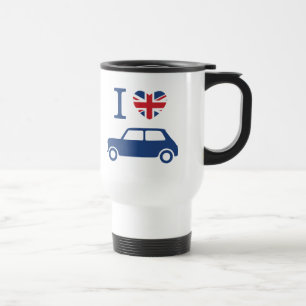 I kärlek Mini Coopers Blue - Resemugg