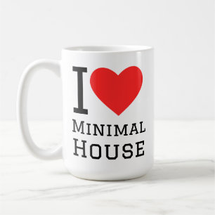 I kärlek, minimihus kaffemugg
