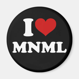 I Kärlek minimum Magnet