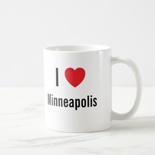 I kärlek Minneapolis Kaffemugg (Höger)