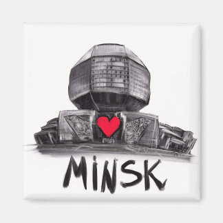 I kärlek Minsk Magnet