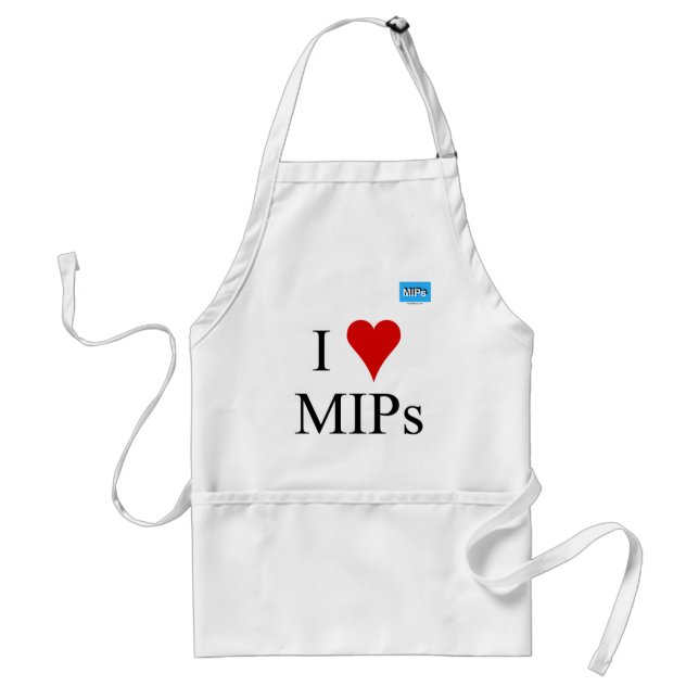 I Kärlek MIPs apron Förkläde (Framsidan)