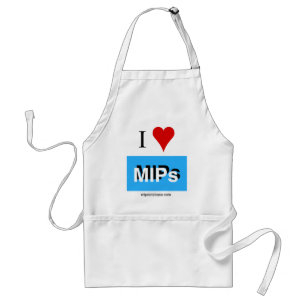 I Kärlek MIPs apron Förkläde