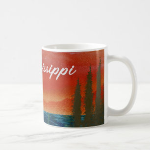 I Kärlek Mississippi Kaffemugg