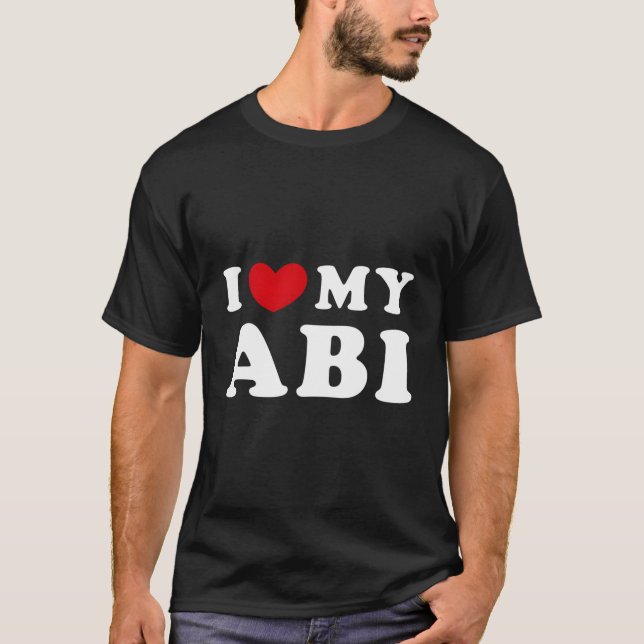 I Kärlek, mitt Abi................................ T Shirt (Framsida)