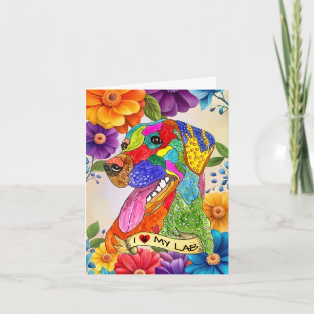 I Kärlek mitt arbets- eller återgivningskort Tack Kort (Framsida)