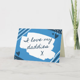 I kärlek, mitt barnkort Fars dag Kort