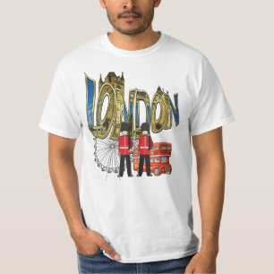 I kärlek mitt besök i London Helgdag T Shirt