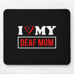 I Kärlek Mitt DÖV Mamma Mors dag Musmatta