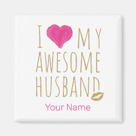 I kärlek, mitt Fantastisk Make-Bröllop-årsdag Magnet