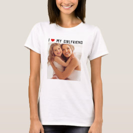 I Kärlek, mitt flickväns småaktiga klutfoto T Shirt